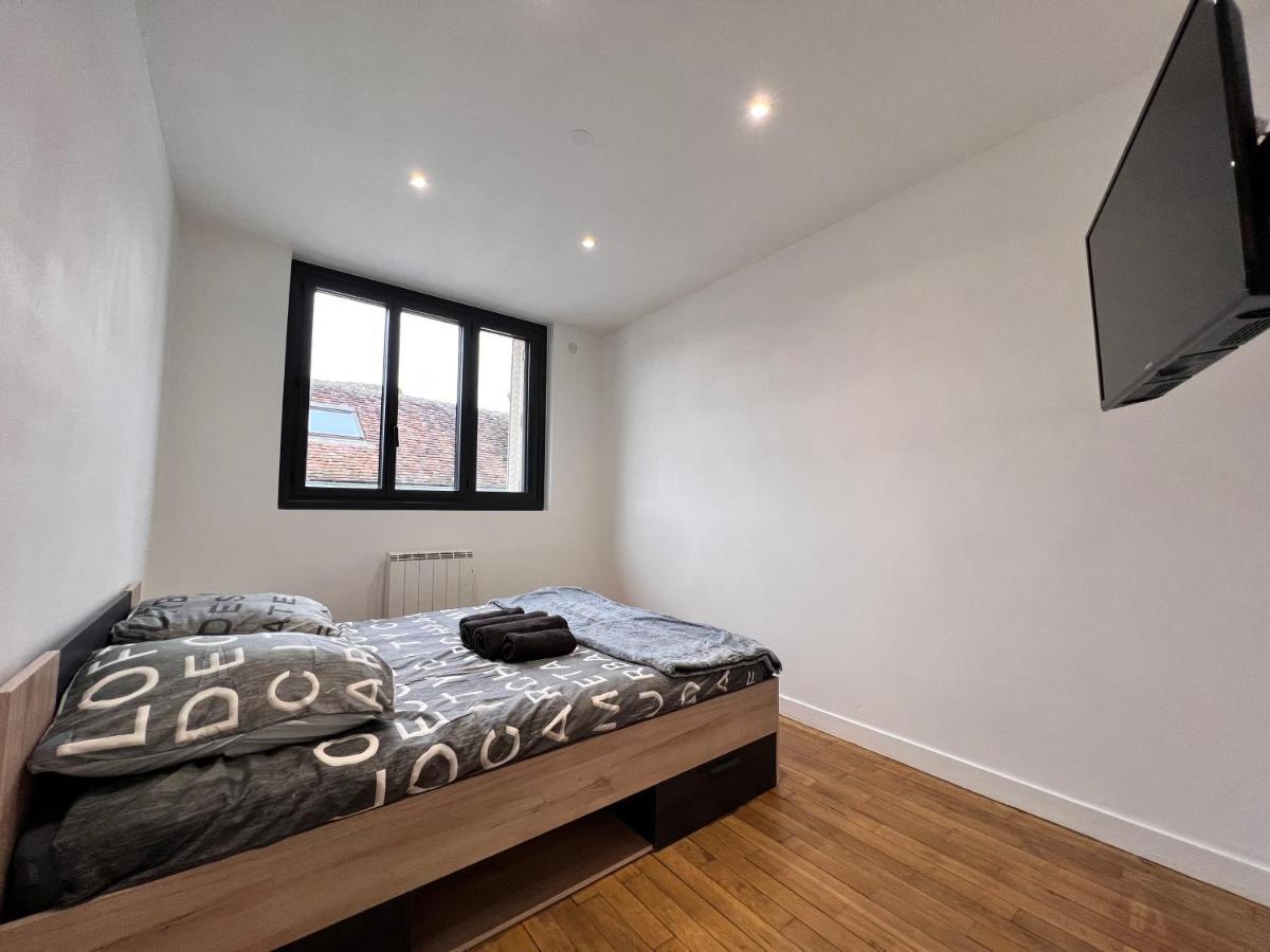 Sens - Appartement Proche Gare Et Centre Ville - Wifi Fibre - Check In Autonome - Bel Espace De Vie - Smart Tv Exterior photo