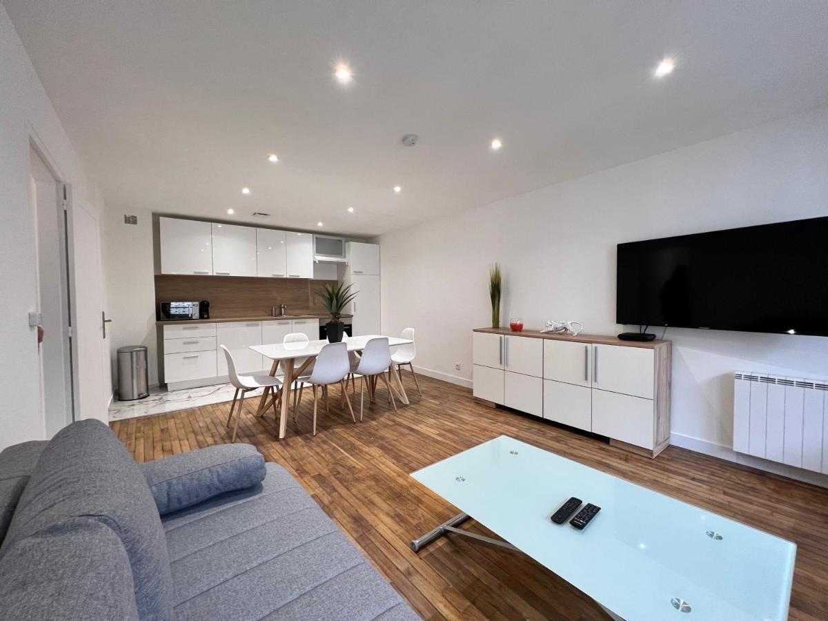 Sens - Appartement Proche Gare Et Centre Ville - Wifi Fibre - Check In Autonome - Bel Espace De Vie - Smart Tv Exterior photo